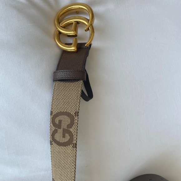 Ladies Gucci jumbo GG belt - Picture 6 of 7